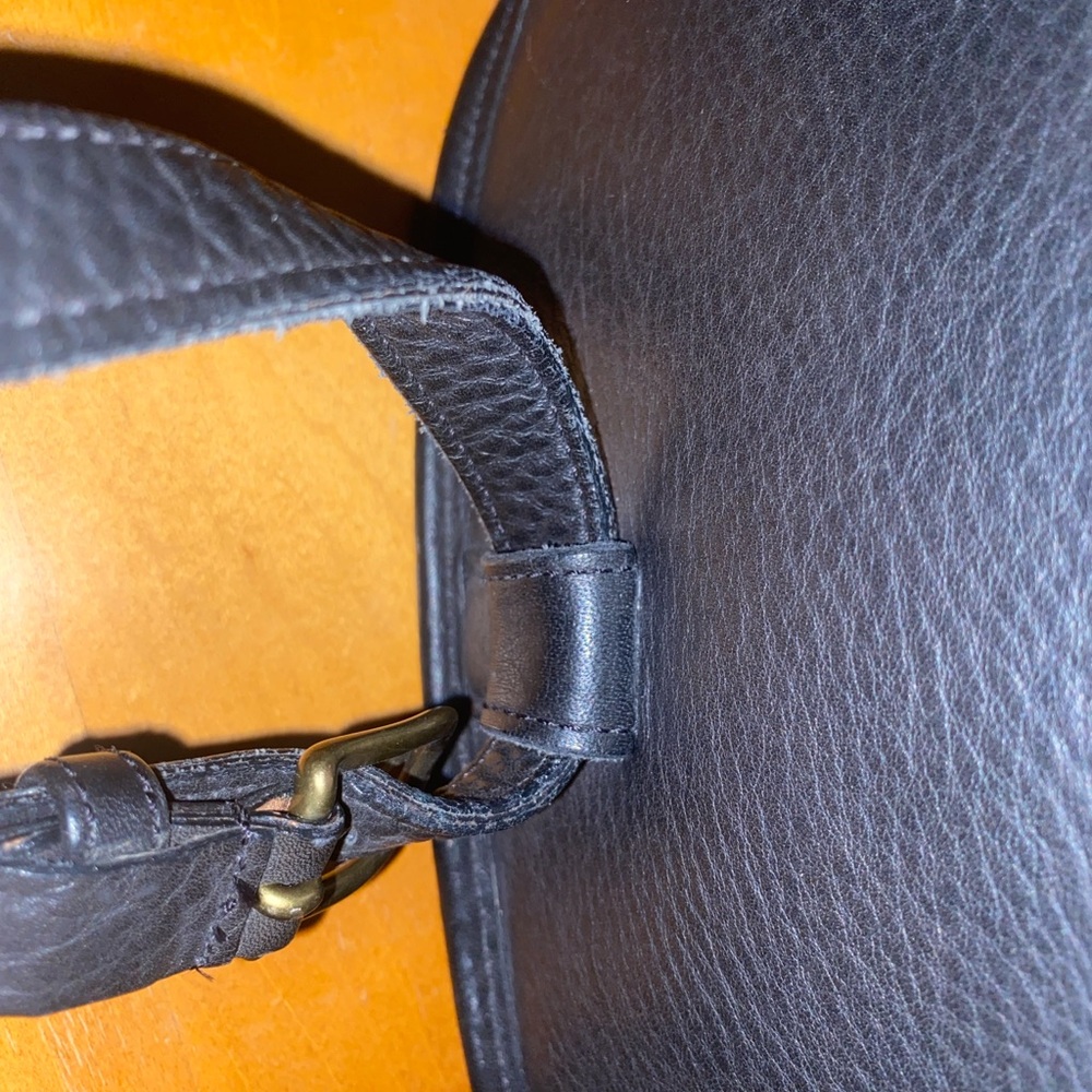 Coach Vintage 1996 Berkeley Convertible Black Suede & Leather Backpack - Picture 15 of 16